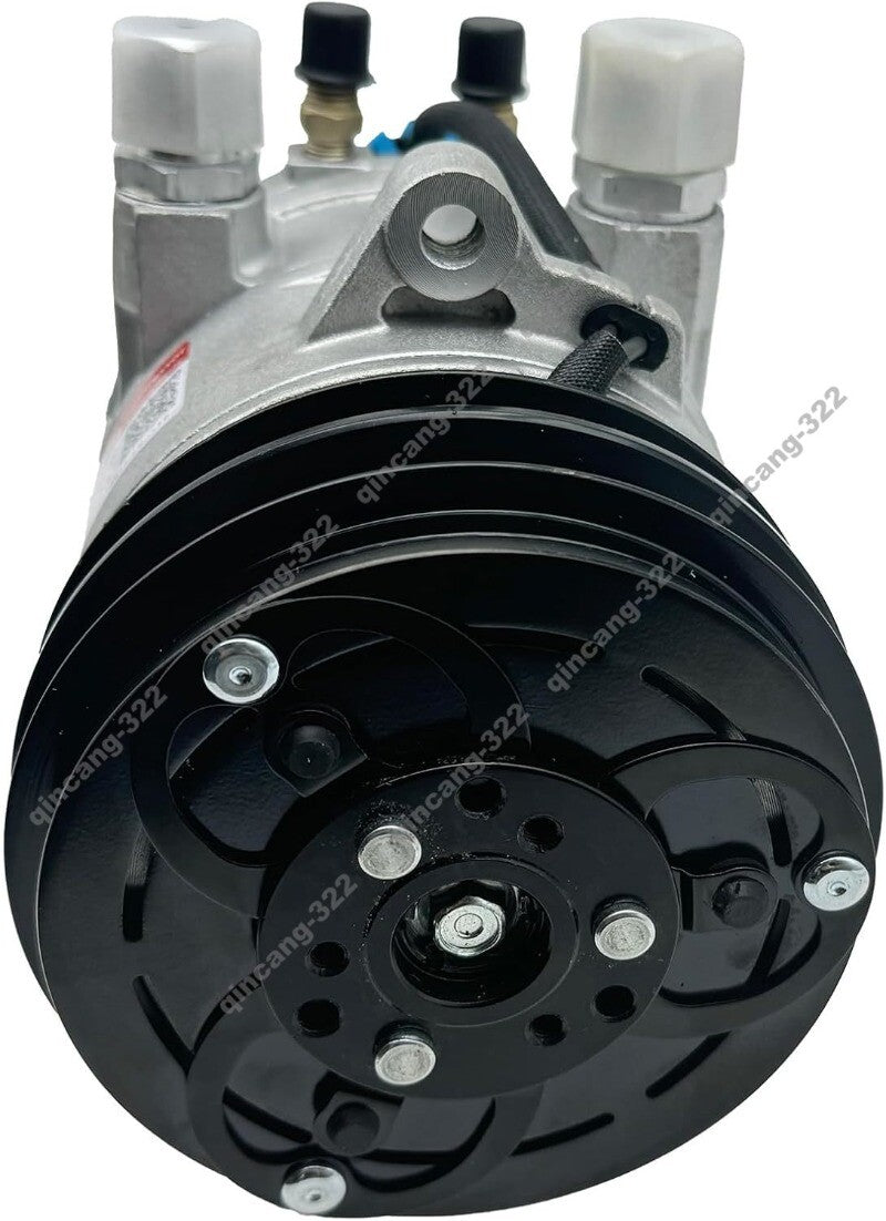 12V AC Compressor 218-6833 for Caterpillar CAT Engine 3024C C3.4 Skid Steer Load