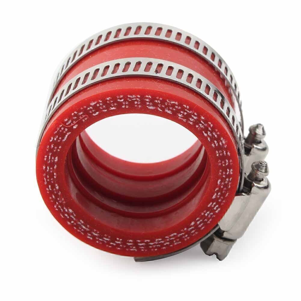 Red Carburetor Rubber Adapter Intake Manifold for OKO PWK 21/24/26/28/30mm Carb Q