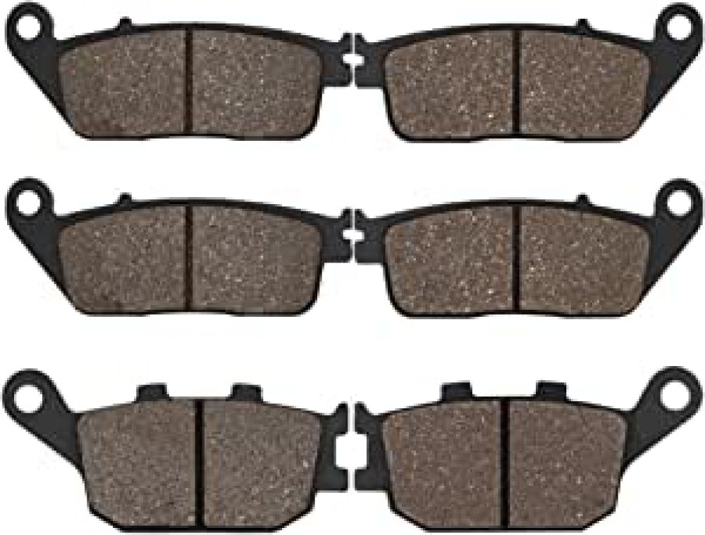 Front and Rear Brake Pads for Kawasaki KLE650 KLE 650 / LT 2016