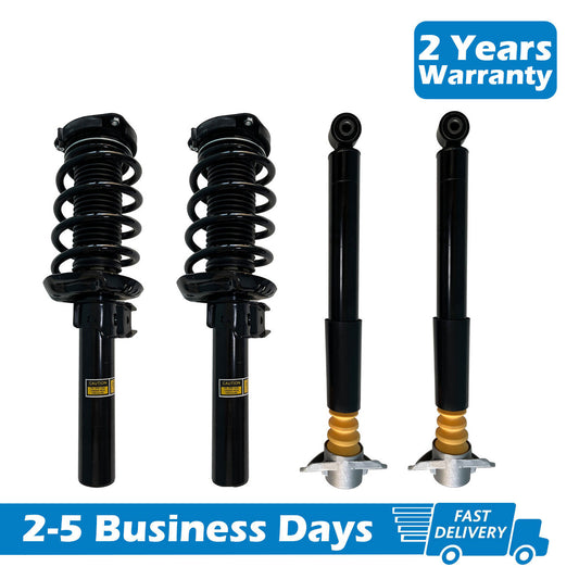 4 front and rear magnetic shock absorber struts suitable for Audi TT, TTS, FWD, Quattro MKII, TTRS 07-15