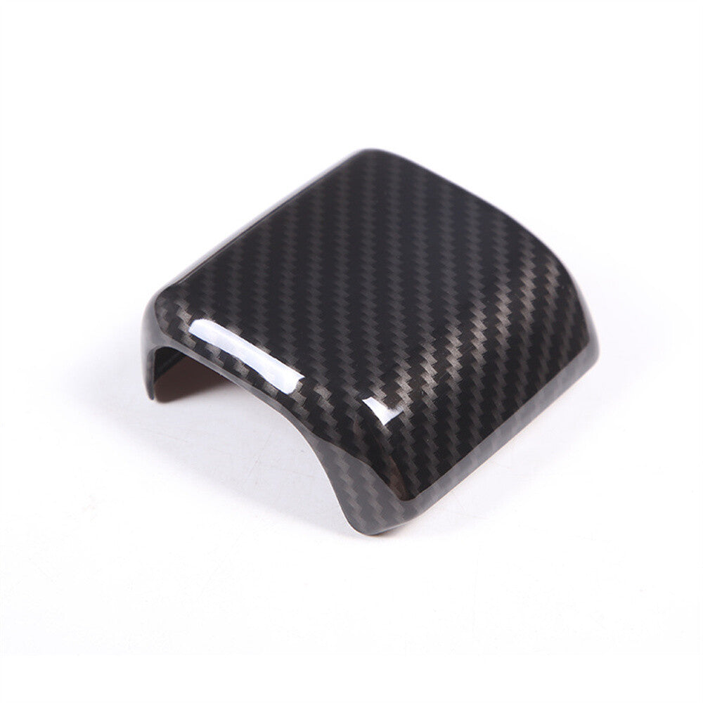 Carbon Fiber ABS Gear Shift Knob Trim Cover For T@yota Tundr@ /Sequoia 2022 2023