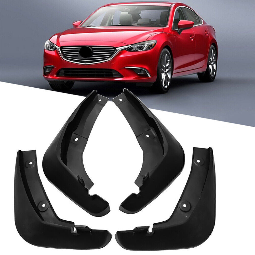 4PCS Mud Flaps Splash Guards Fender Mudguard for MAZDA 6 GJ 2013 2014 2015-2019 Q