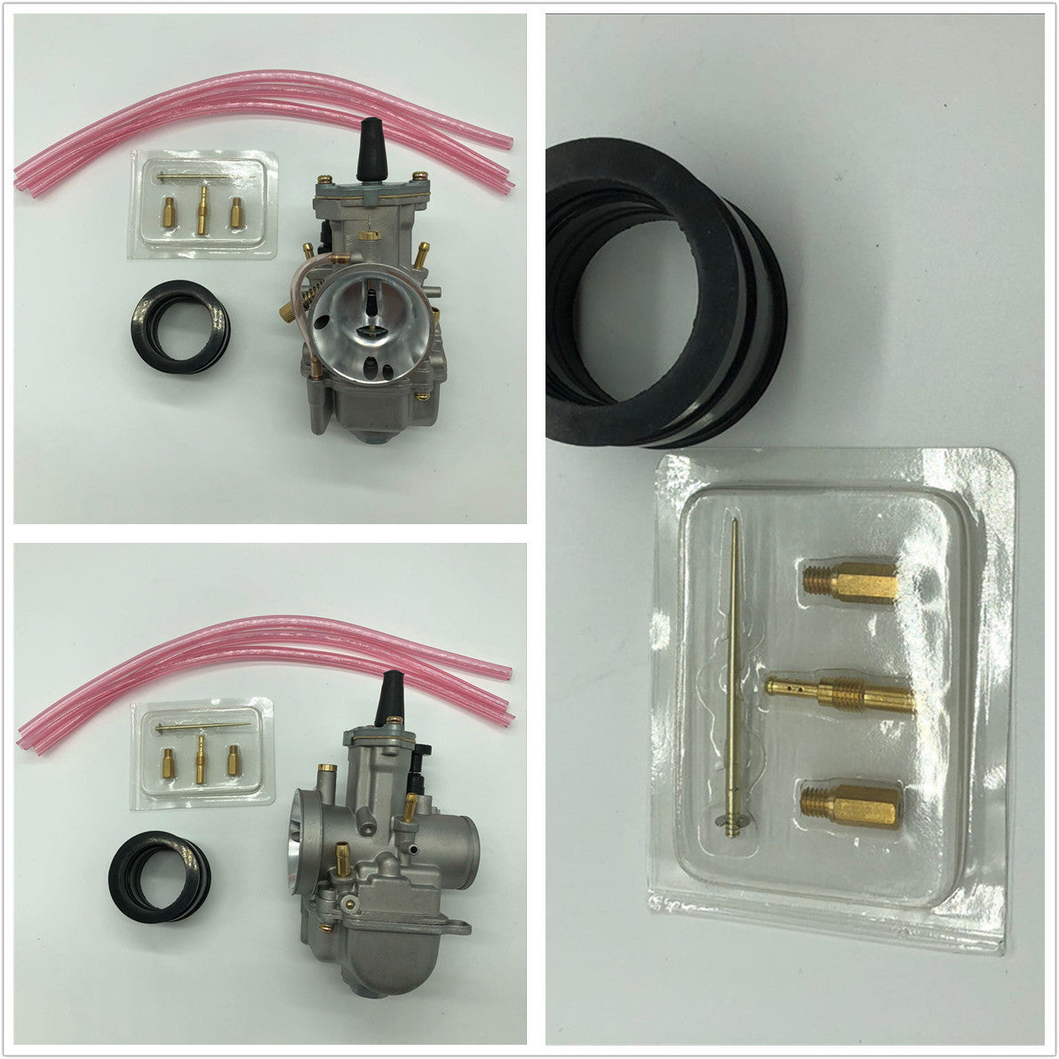 Motorcycle Scooter 30mm Carburetor Aluminum With Power Jet Q