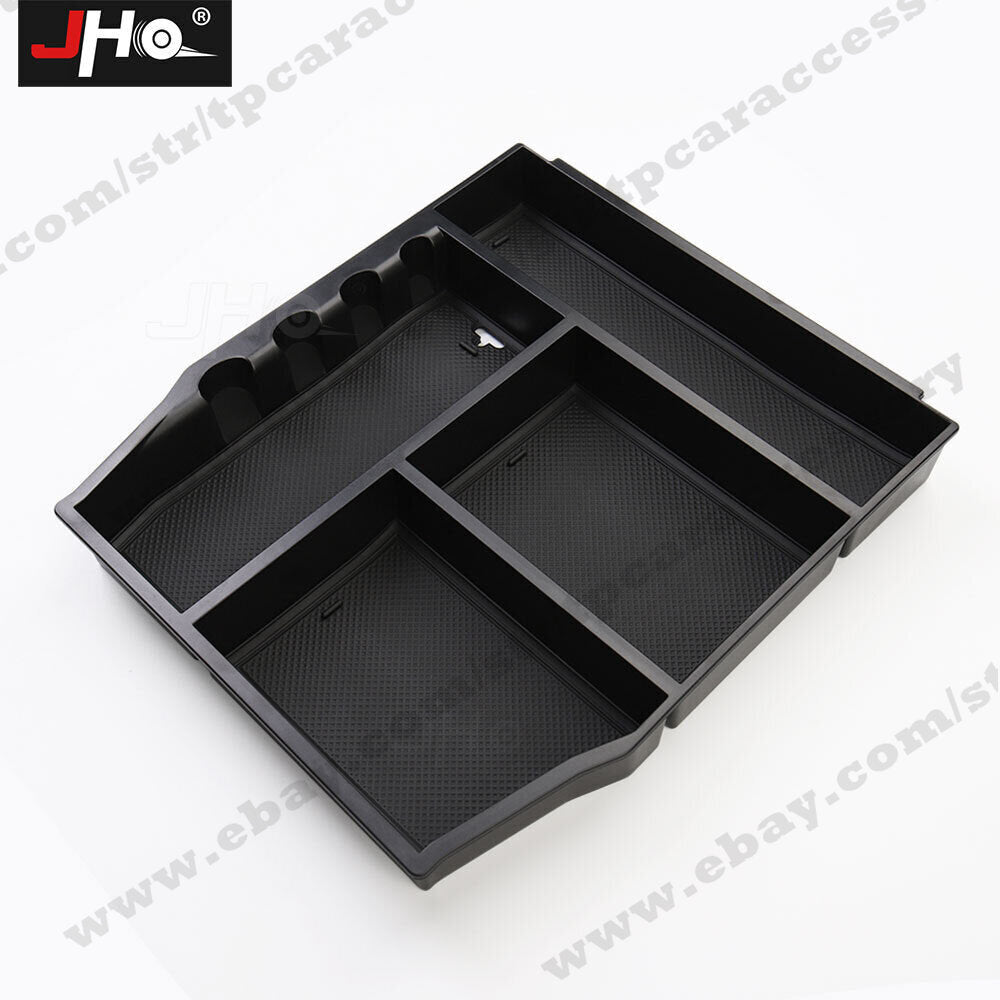 Central Armrest Box Storage Center Console Organizers for Ford F150 Truck
