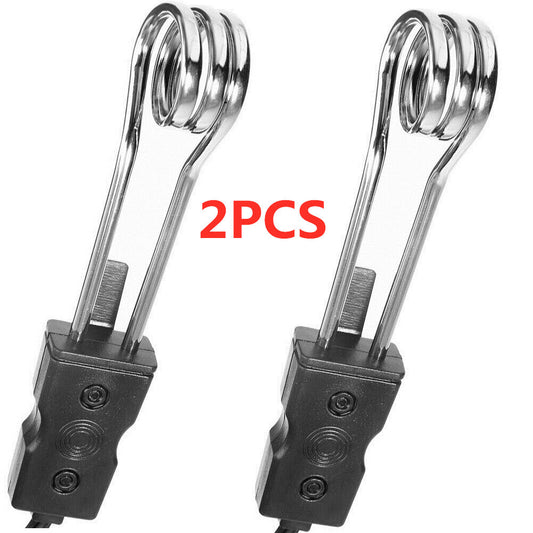 2pcs 12V 120W Car Electric Boiler/Boiler for Tea, Coffee, and Water - Portable n