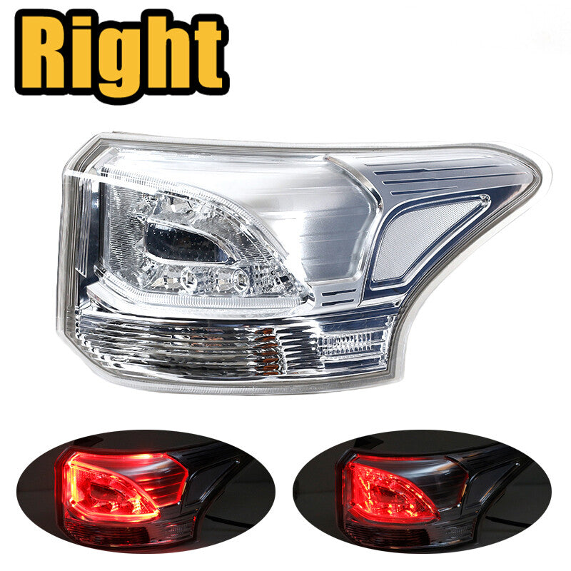 The right rear taillight and brake side light are applicable to for Mitsubishi Outlander models from 2013 to 2015.