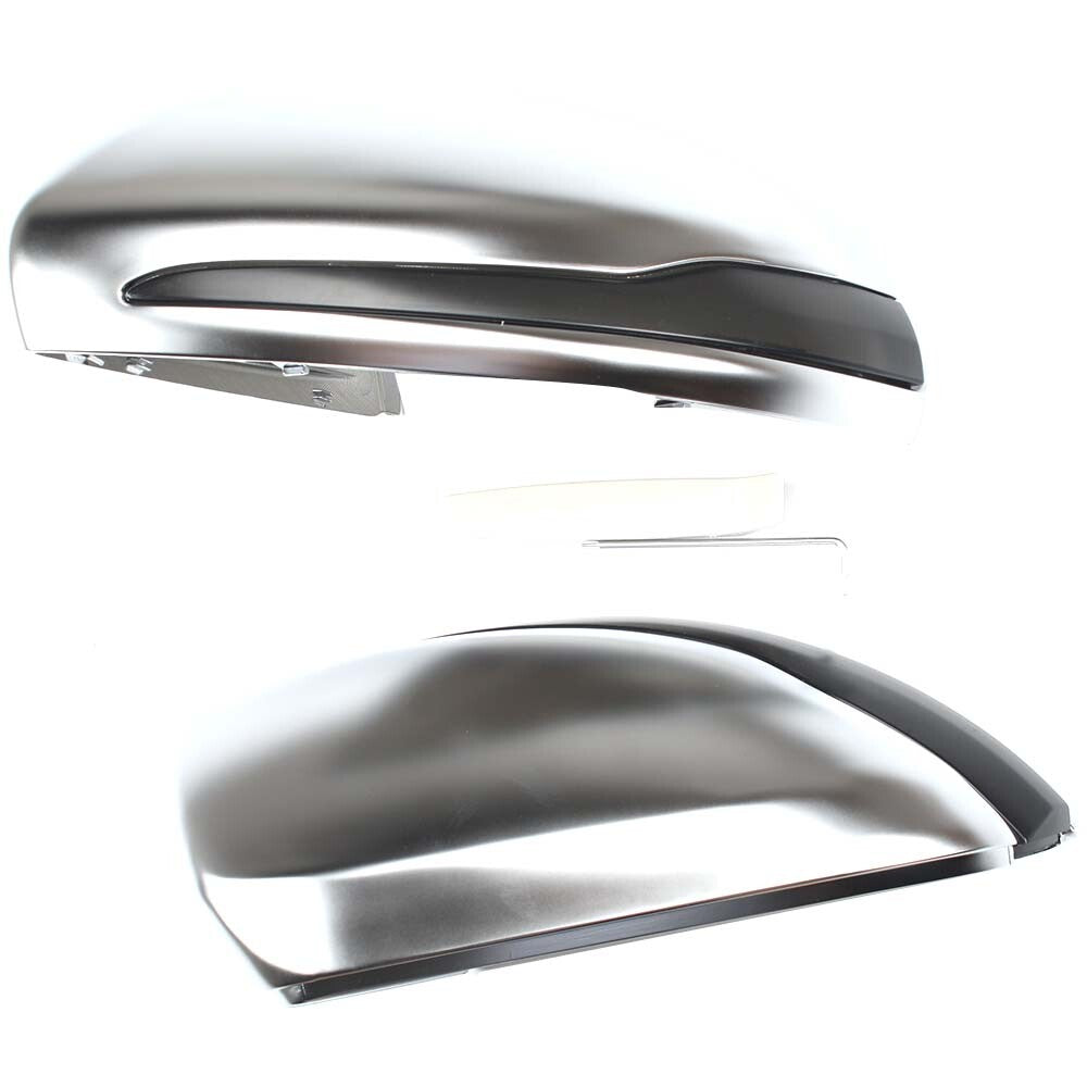 2Pcs Side Rearview Side Wing Mirror Cover Shell For W205 2015 2016 2017 2018