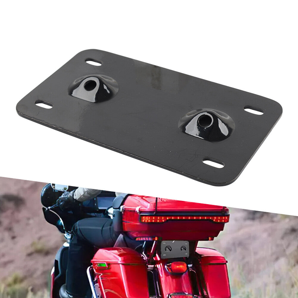 Laydown Layback License Plate Mounting Bracket for Harley Electra Glide FLHTC