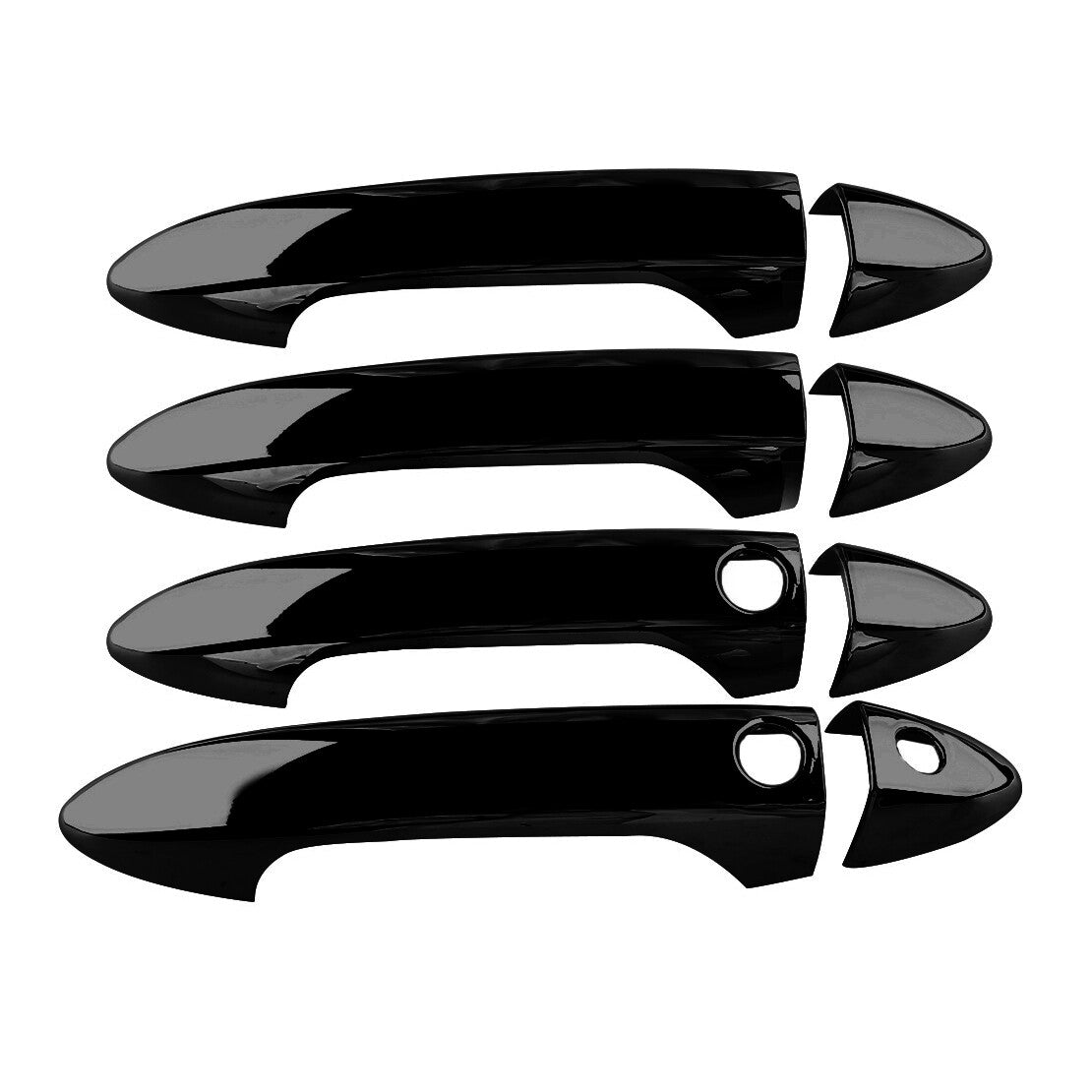 Car ABS Door Handle Cover Trim With Smartkey Fit for for Honda Pilot 2016-2021 v