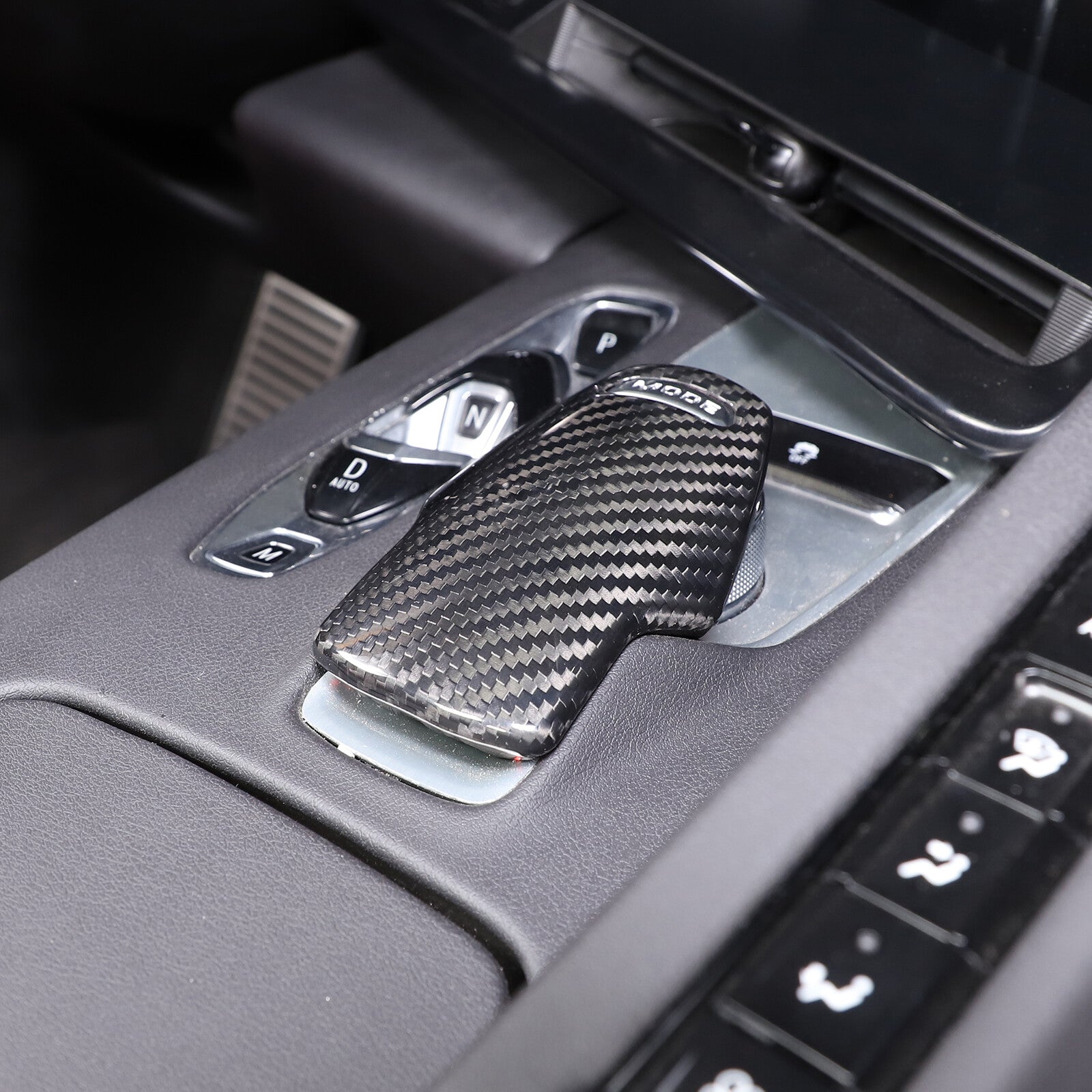 carbon fiber console mode selector protective case trim for Corvette C8 Z06 2020-2023 n
