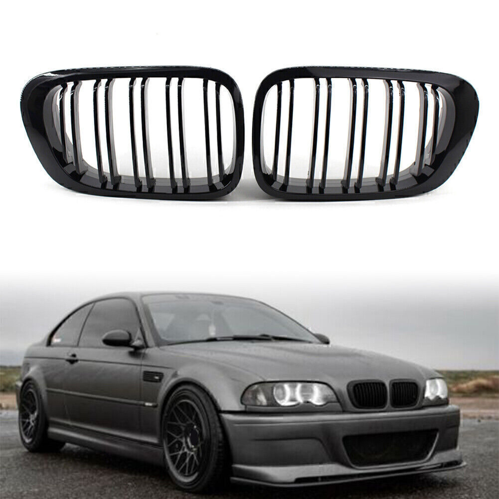 for BMW 3 Series E46 Coupe/Cabrio M3 51138208685 Front Kidney Bumper Grille