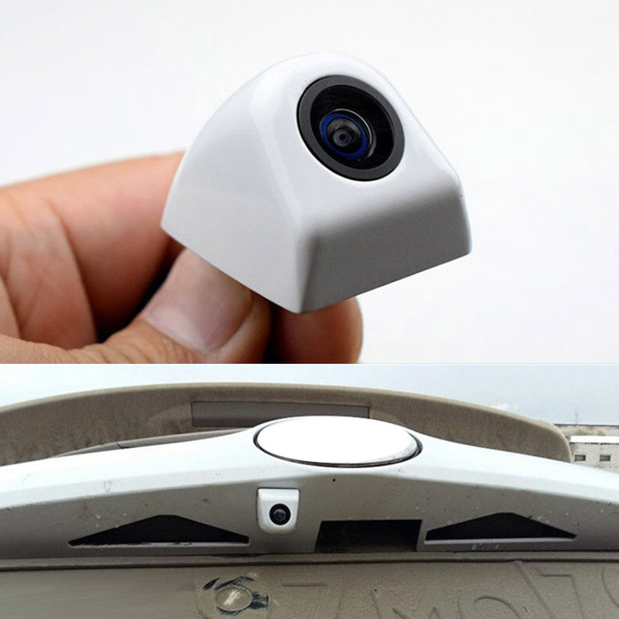 High-definition rearview parking camera for cars, waterproof, white, 170° wide-angle. n
