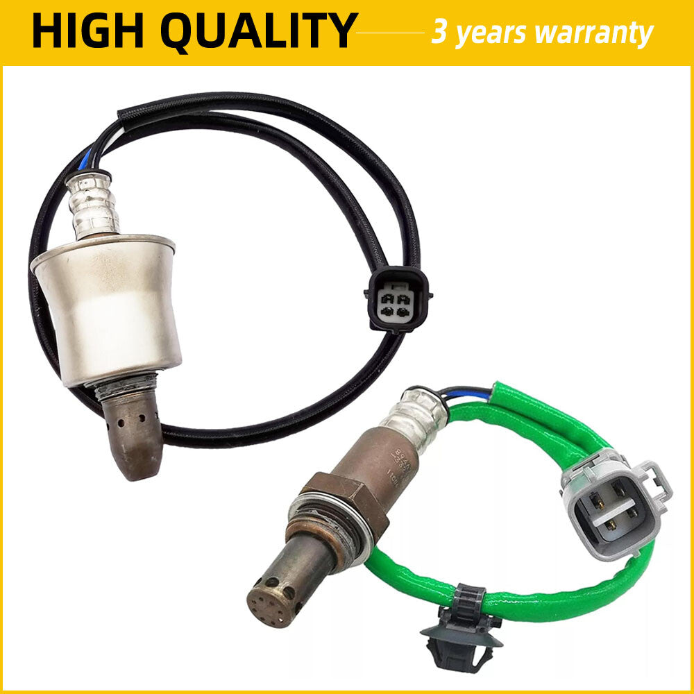 2-piece Oxygen O2 sensor kit for 2021-23 for Toyota for Sienna RAV4 2.5L 2487cc (Front and Rear) Q