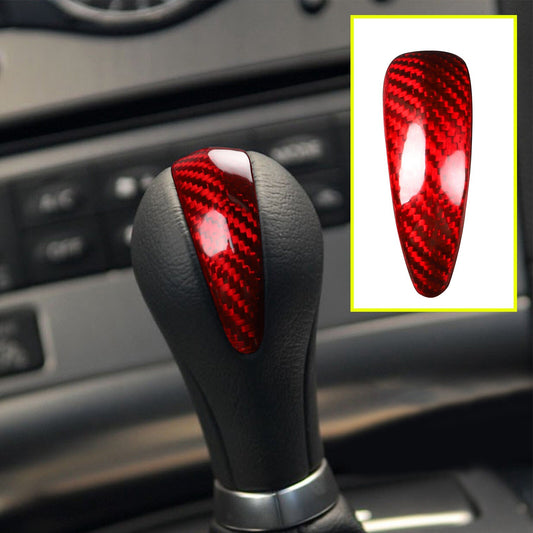 Real Carbon Fiber Gear Shift Knob Cover for Infiniti G37 FX35 Q40 QX70 QX50 Q