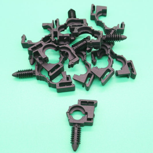 10X Wire Loom Routing Clip Split Loom Conduit Harness Retainers For GM 12040984