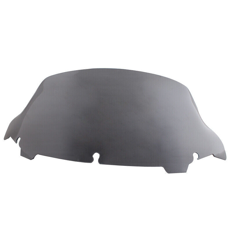 10.5'' Smoke Wave Windshield Windscreen for Harley Touring Street Glide 2014-24