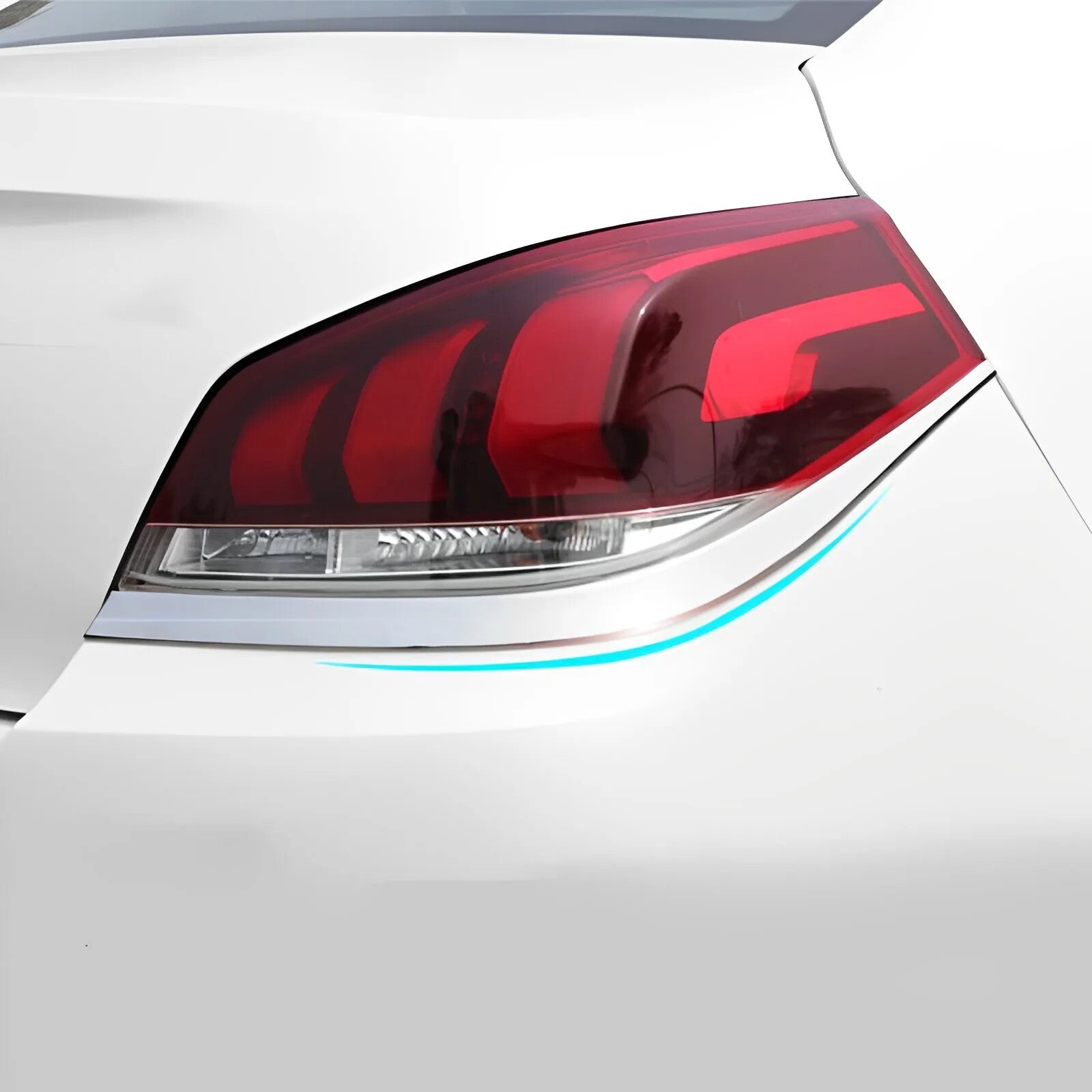 1Pcs Left Car Rear Bumper Fog Light Tail Brake Light for Peugeot 508 2016-2018