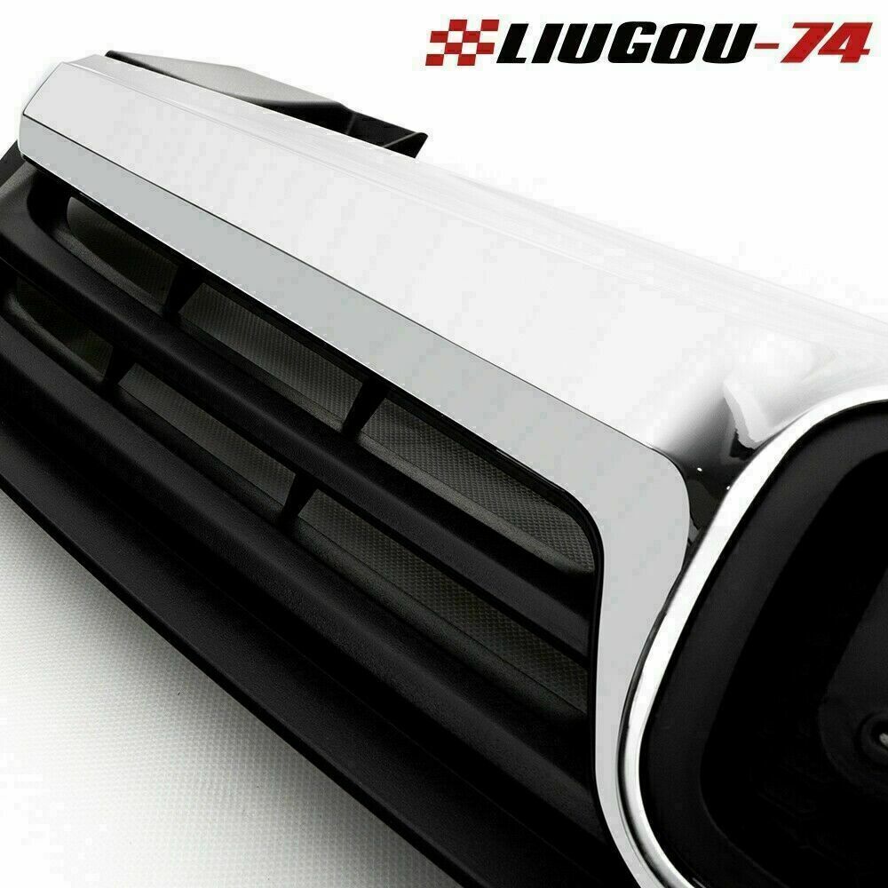 for CHRome and Black Front Bumper Upper Grille Fits 2012 for Honda for Civic 4Dr Sedan - v