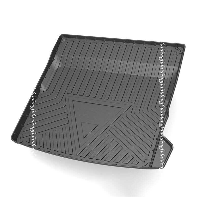 for Volvo S60 19-23 Black waterproof Rear Trunk Boot Liner Cargo Mat Floor Tray