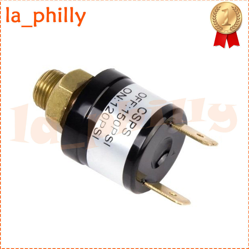 120-150 PSI Air Pressure Control Switch Valve F/Horn Comperssor Tank 12V VXA7150