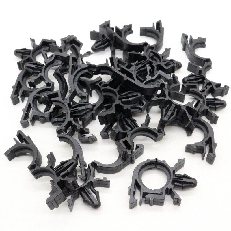 25-pack of flexible conduit clamps and braided cable clamps suitable for GM 8911472