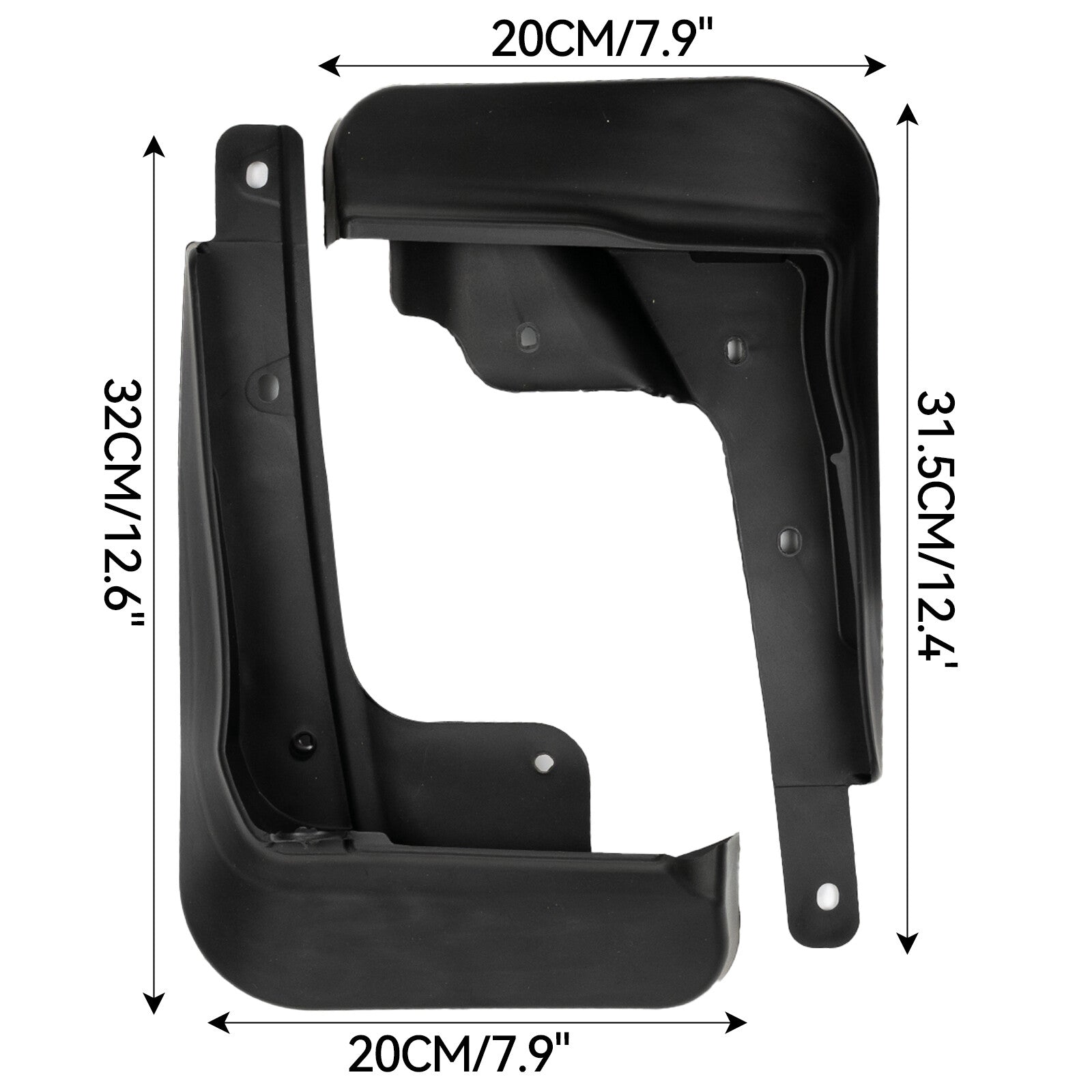 X4 Front & Rear Mudflap Set Mud Flap Kit for Honda 11th for Civic 2022 Splash Guard Q
