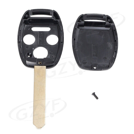 for Honda Accord 04-12 CRV 05-06 for Civic 2006-2013 Uncut Remote Key Fob Shell Case