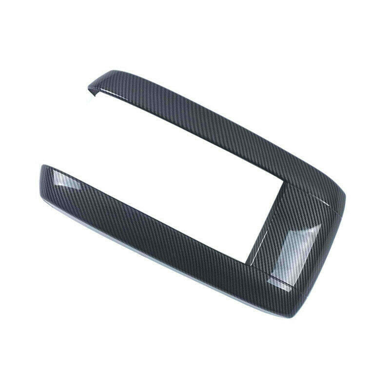 For Toyot@a Highlander 2021 22 ABS Carbon Central Console Armrest Box Cover n