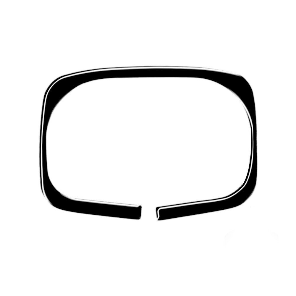 Red Carbon Fiber Central Control Air Outlet Panel Trim for Audi A4 S4 2005-2008 v