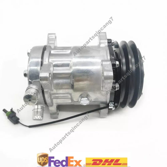 SD7H15 A/C Compressor 123/04998 For JCB 8080 Backhoe 2CX 2CXL 2CXS 2CXSL 4C 4WD Q