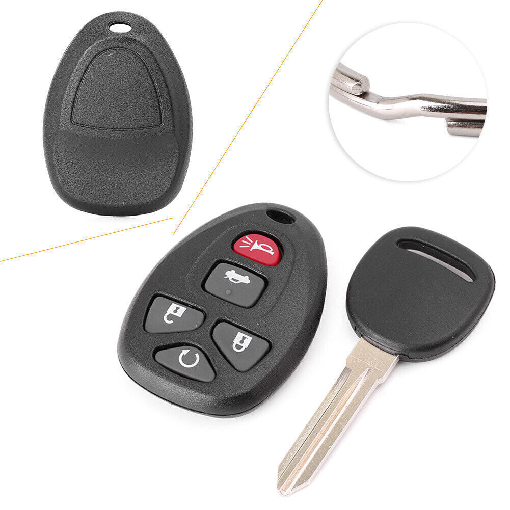Uncut Remote Key Ignition Key 22733524 for Chevrolet Malibu Cobalt for Pontiac G5 6