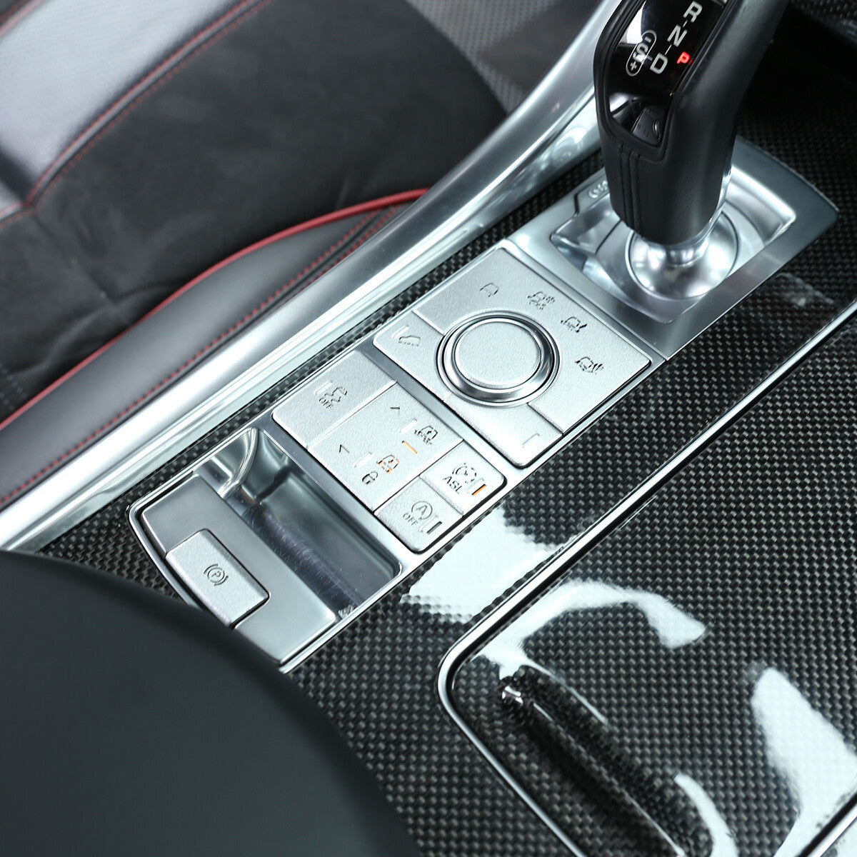 for Honda Accord 2008-13 Carbon Fiber Interior Door Handle Bowl Cover Trim Strip- v