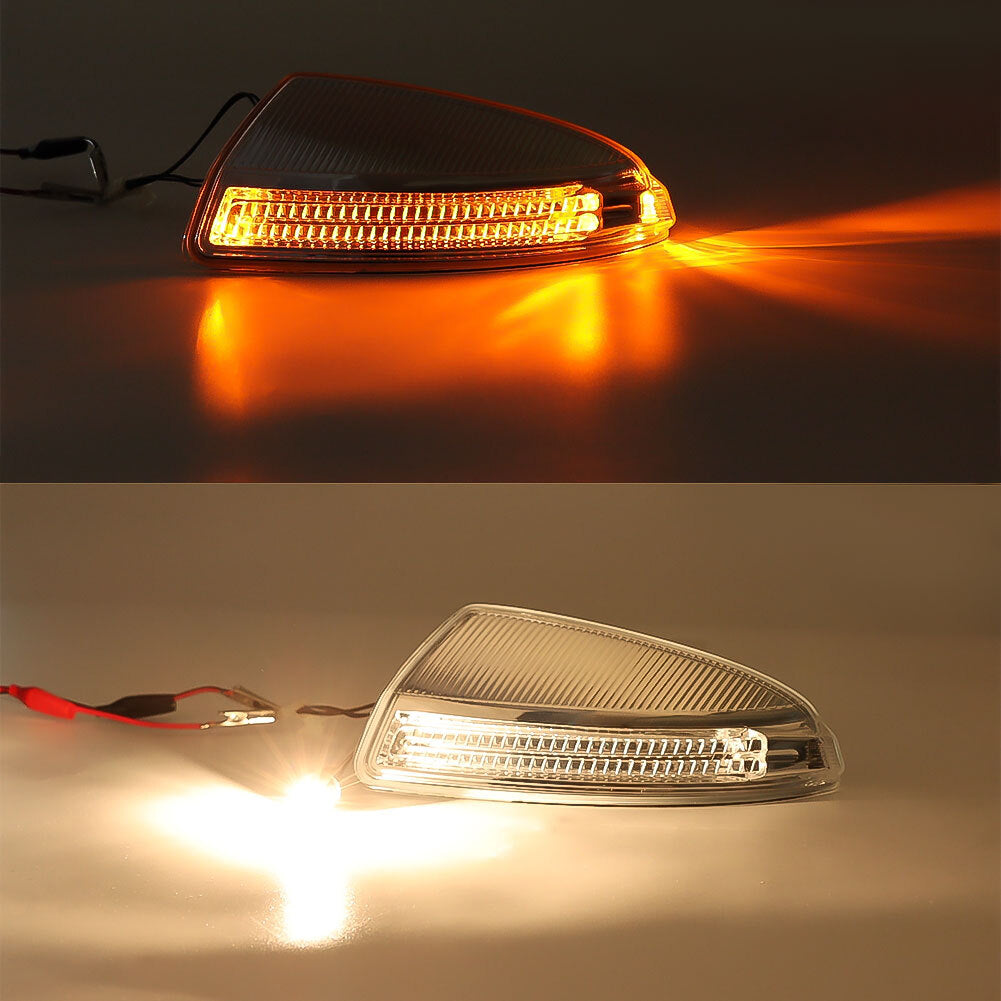 1Pair Door Side Mirror Turn Signal Lamp Light for Mercedes Benz X164 GL350 GL450