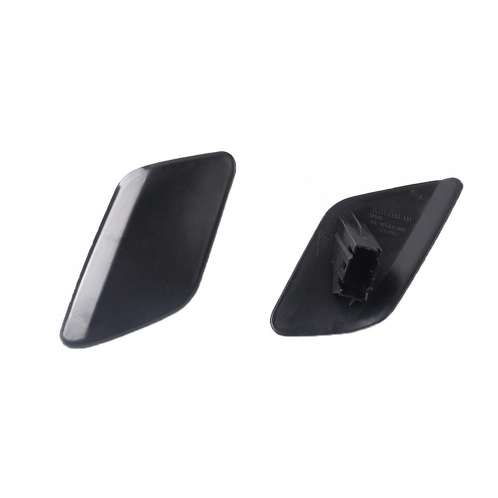 2Pcs For 2011-2013 for VOLVO S60 Front Bumper Headlamp Washer Cover Lid Left  Right Q