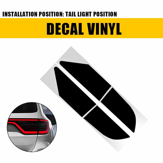 Smoked Light Cover Vinyl Tail Light Cover Smoked for for Dodge Durango 2014 - 2021- v