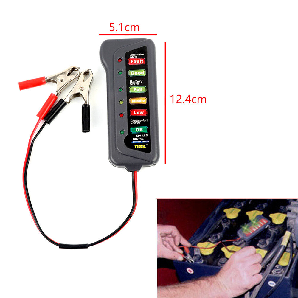 12V Trickle Battery Charger Maintainer for RVs, Cars, Trucks, Motorcycles, and Lawns - Convenient n