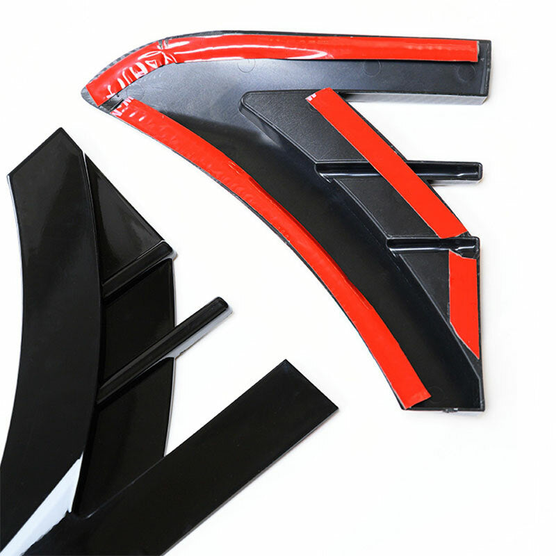 Gloss Black Side Fender Badge Emblem Decor Cover Trim for Toyota for Camry 2018-2023