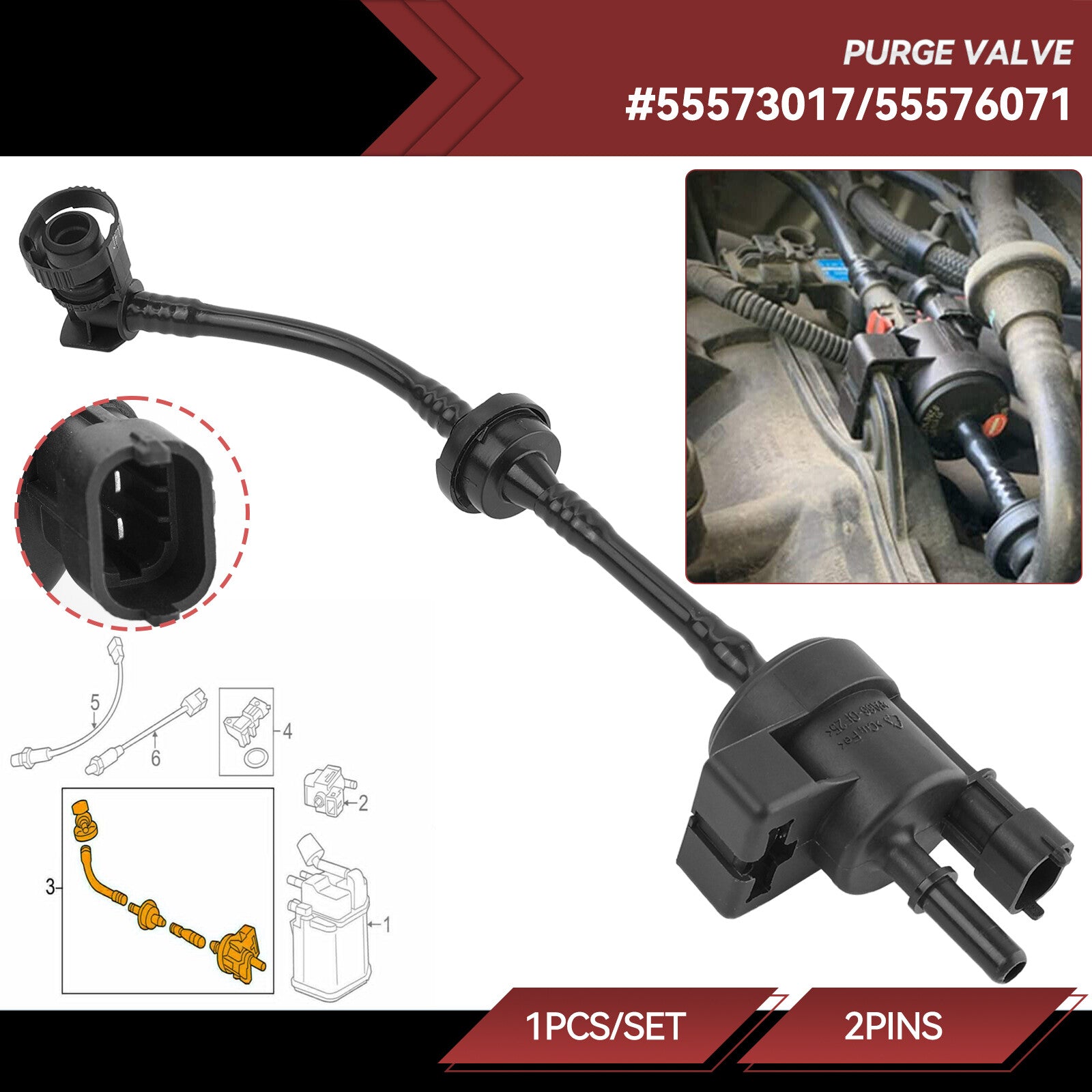 The new downstream oxygen sensor is suitable for Buick , for Cadillac ATS, CT6, and for Chevrolet for GMC 12627140
