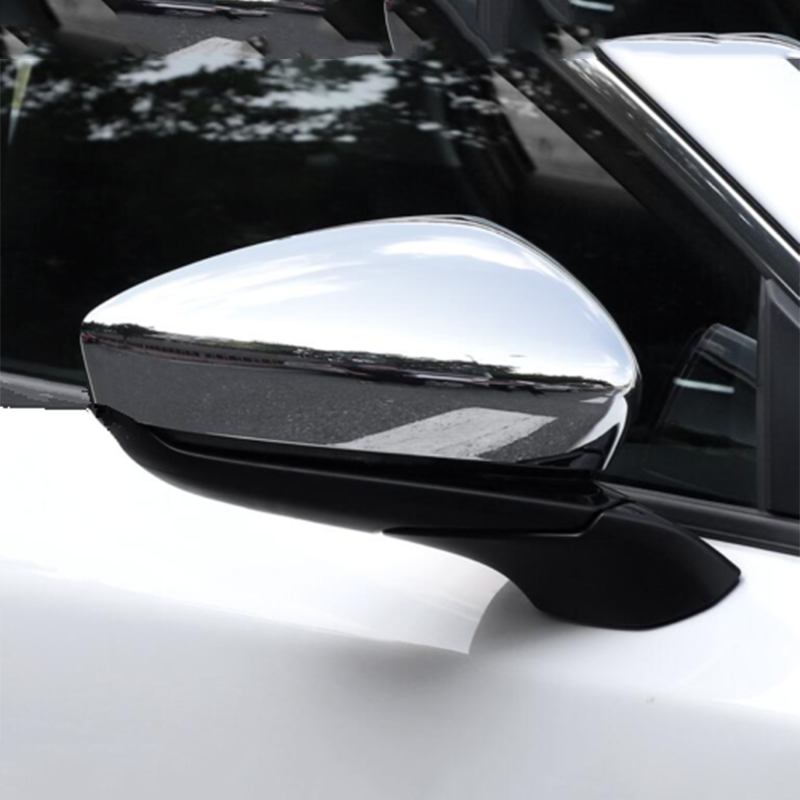 for Mazda CX-30 2020-2022 ABS Triple Chrome Car Side Rearview Mirror Cover Trim
