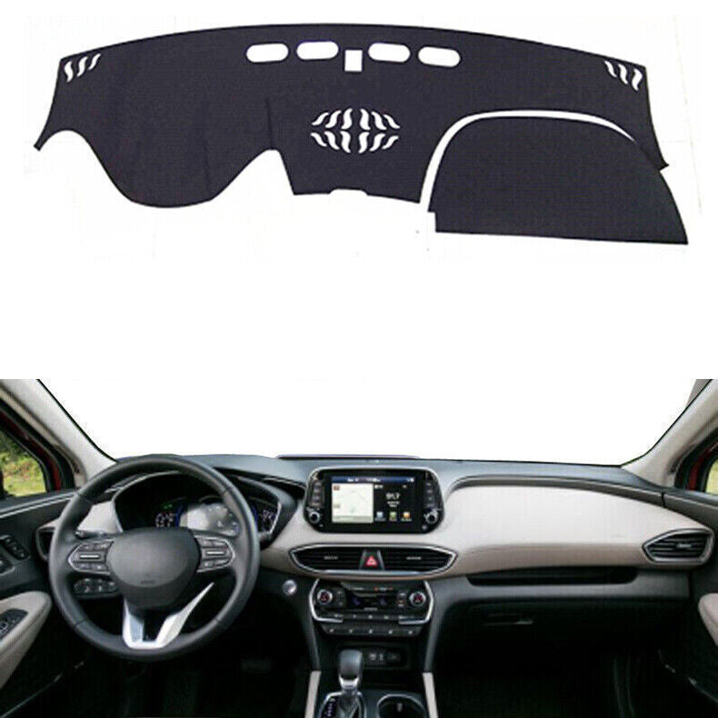 for Hyundai Santa Fe 2019-2022 Dashboard Dash Mat Non-slip DashMat Sun Shade 1X