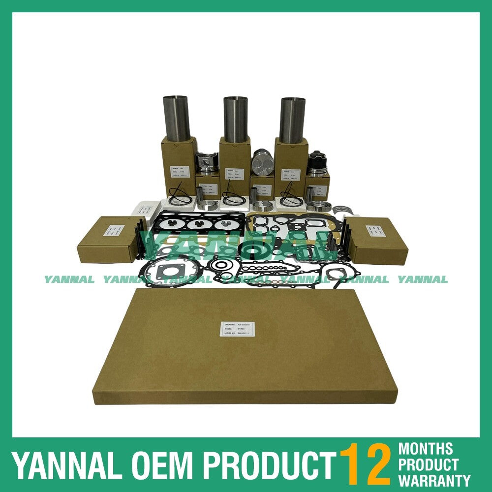 new Kubota D1803 rebuild and overhaul kit with engine bearings and valves
