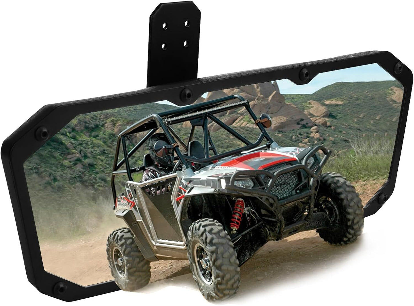 UTV Rear View Mirror for Polaris General/Ranger 500 570 900 XP 1000 XP/Crew