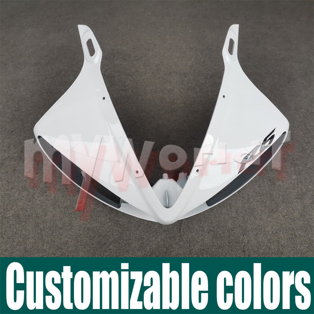 Fit for Yamaha YZF R6 2003-2004 YZF-R6 Front Upper Fairing Headlight Cowl Nose