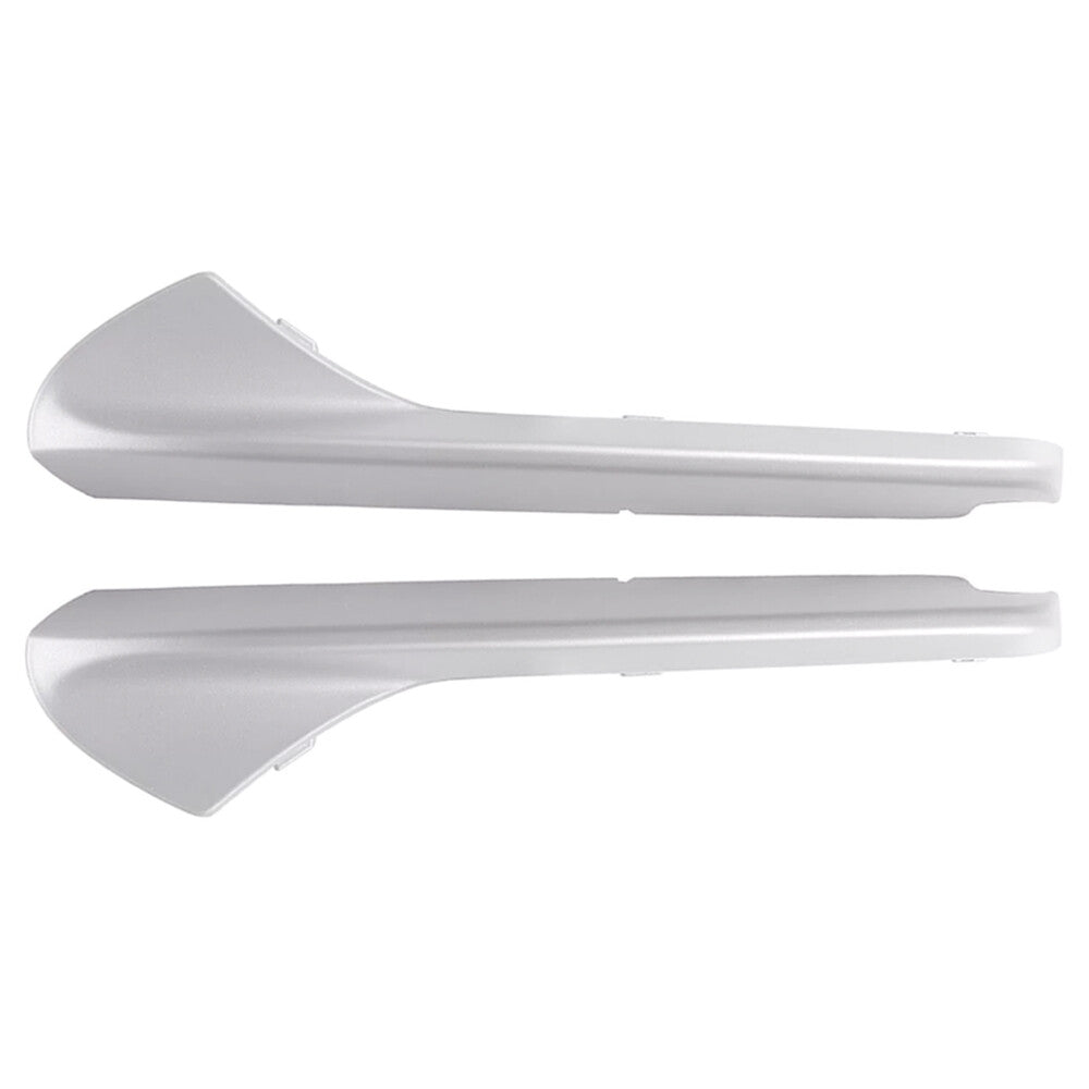 Pair Front Bumper Outer Grille Trim Molding Left+Right Side For X6 F16 2015-2019