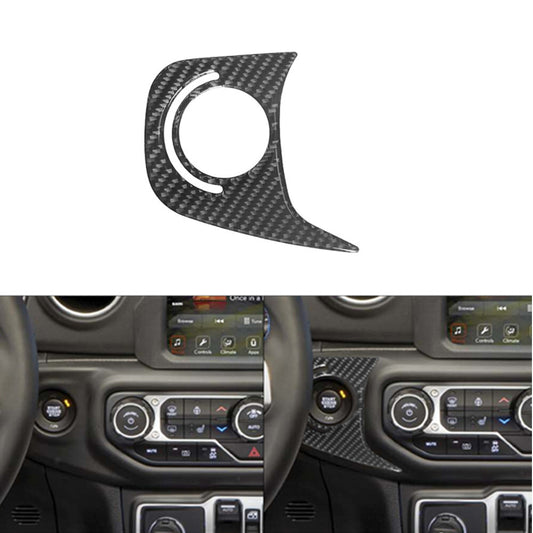 2Pcs Red Carbon Fiber Door's Pillar Cover Trim Type B For Sonic 12-16 v