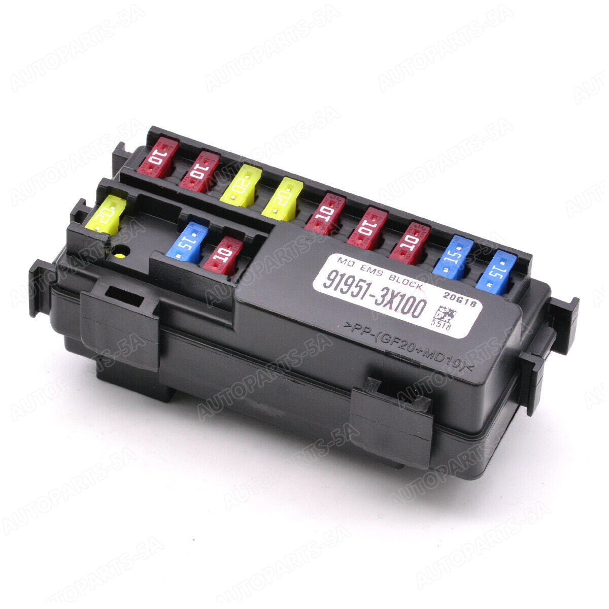 One-piece set of automotive engine module system fuse box suitable for 2014-2016 for Hyundai for Elantra 91951-3X100