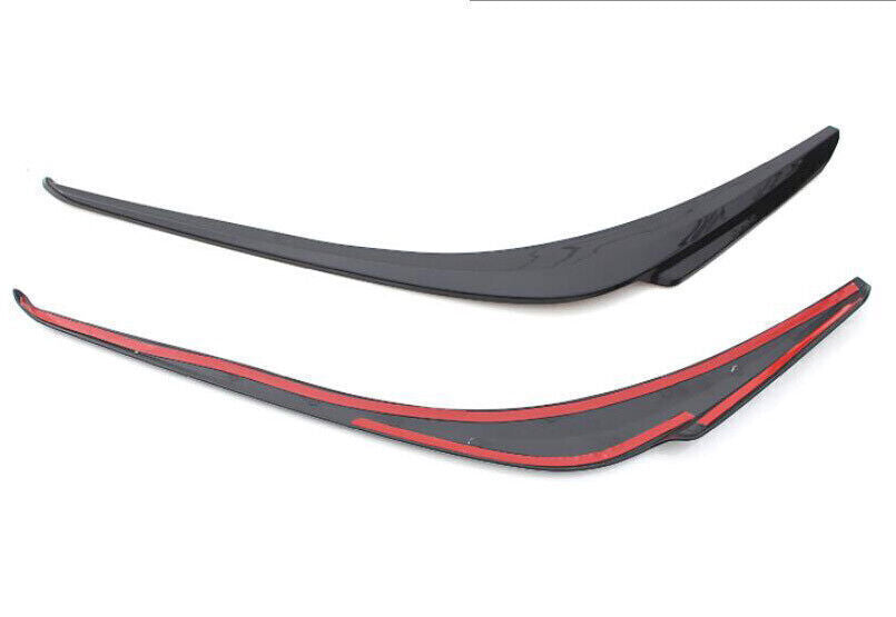 For Toyot@a for Corolla 2021-2022 ABS Black Headlight Front Lamp Eyelid Cover Trim n