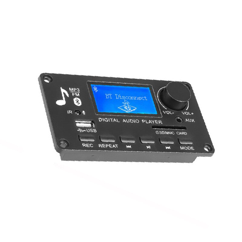 Car amplifier Bluetooth module audio radio MP3 decoder board USB/TF/SD card/FM- n