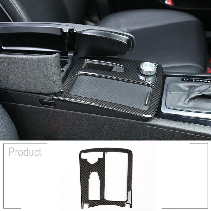 8 Piece Carbon Fiber Car Interior Center Control Trim for @ 86/Sub@ru BRZ - v