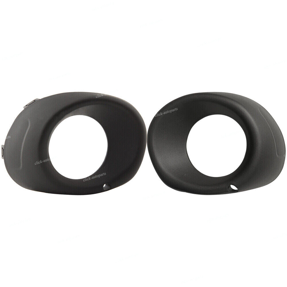 For 2013-15 for Mitsubishi for Outlander Pair Front Bumper Grille Insert Fog Light Bezel
